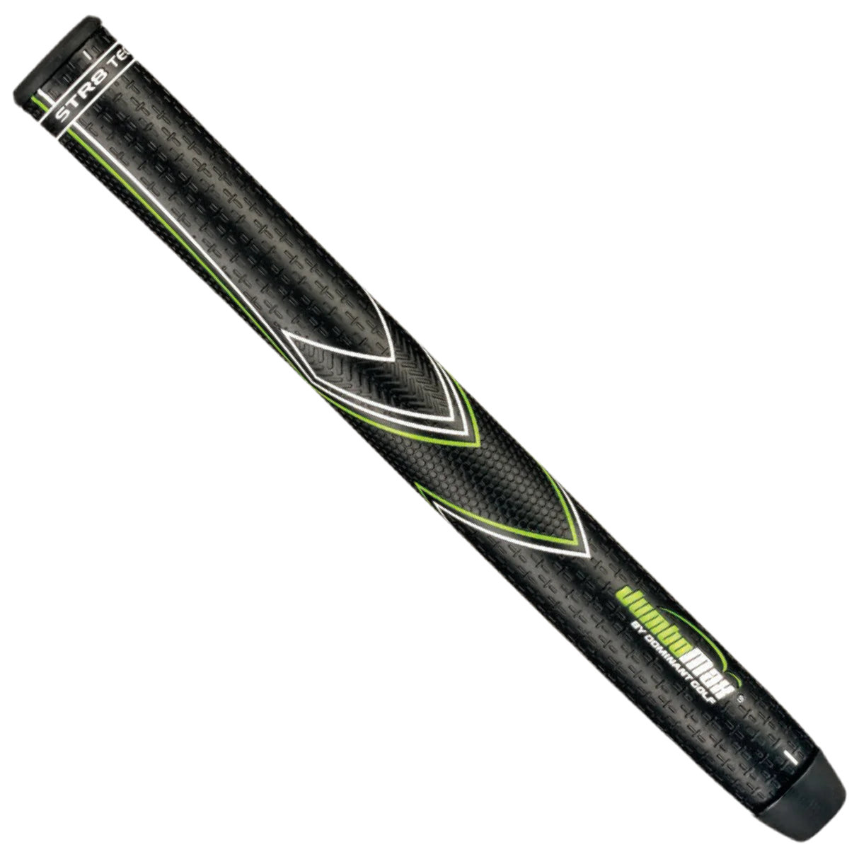 JumboMax JMX STR8 TECH Ultralite Oversize Golf Grips – Non-Tapered, Black, 62g, Set Of 1 (Oversize)