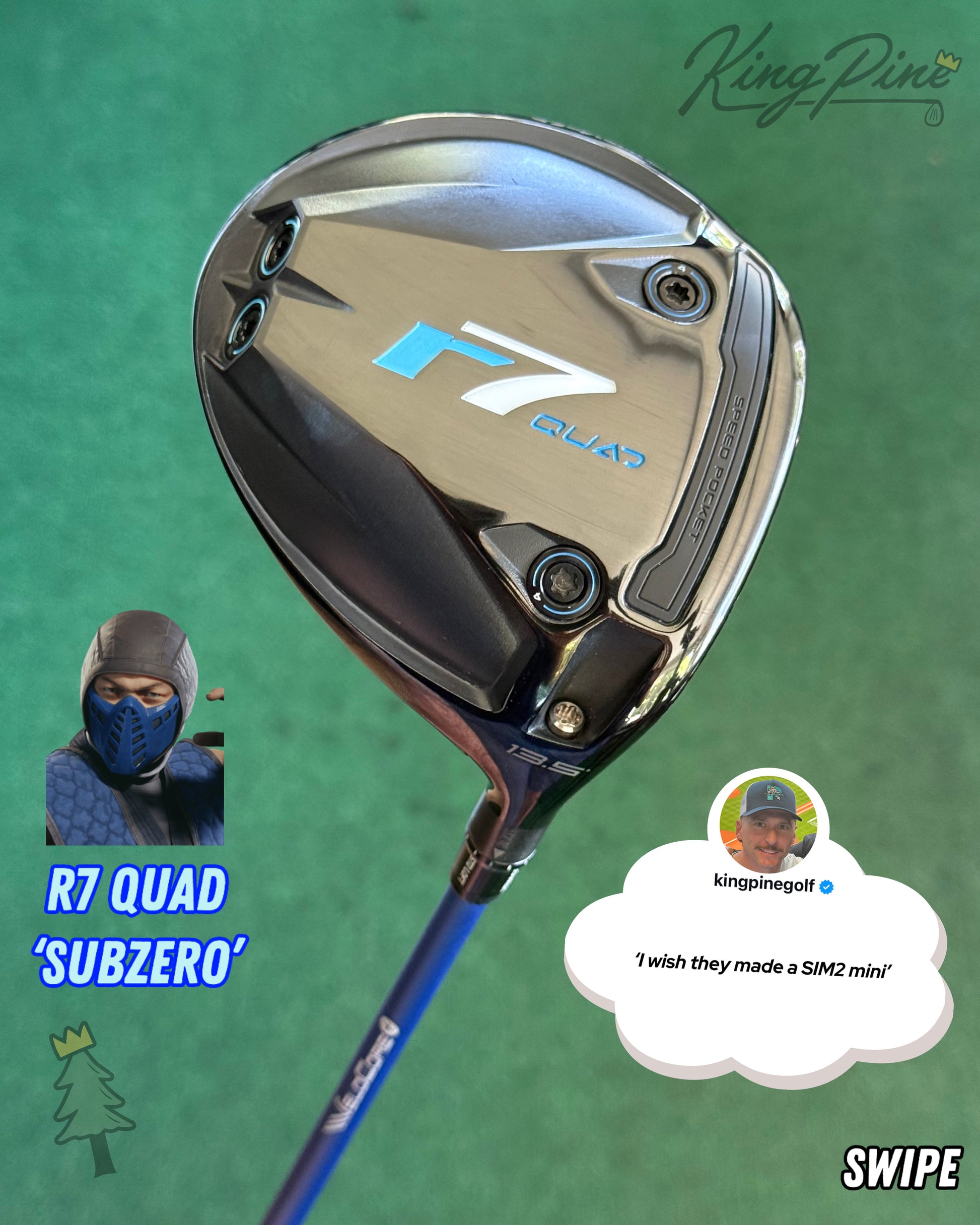 TaylorMade R7 Quad ‘SubZero’
