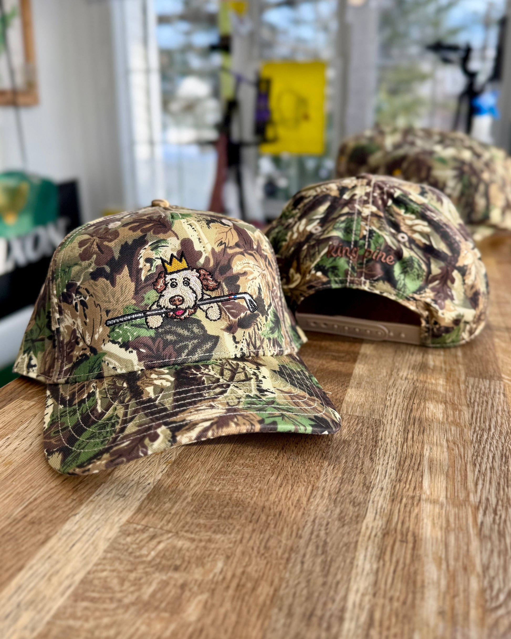 'King Cubby' Camo Snapback