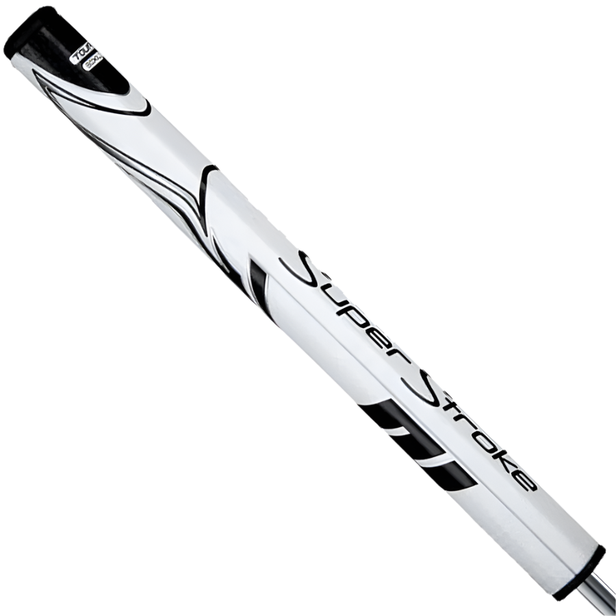 Super Stroke Zenergy XL Tour 3.0 Plus Putter Grips- White/Black